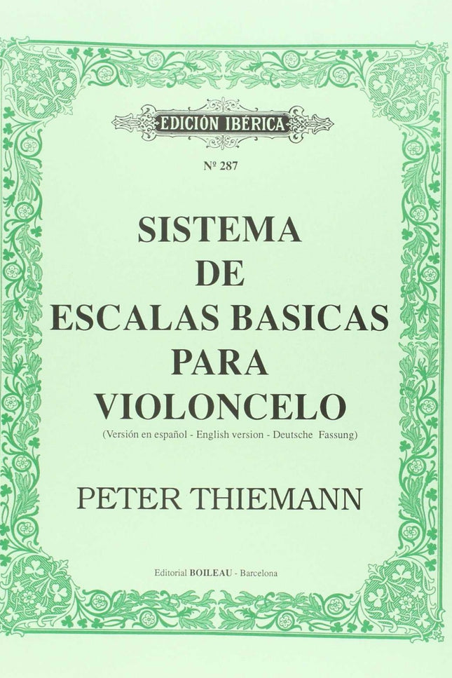 Sistema De Escalas Básicas Para Violoncelo