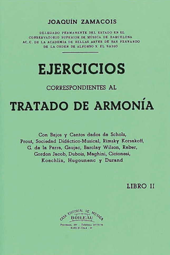 Ejercicios De Armonía