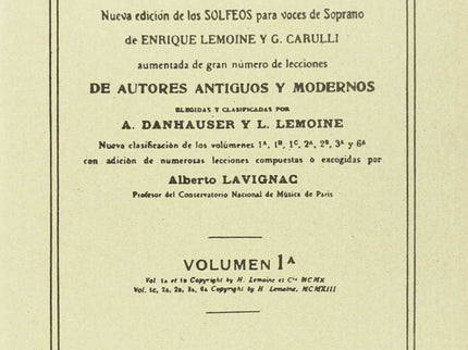 Libro Solfeo De Los Solfeos 1a: .