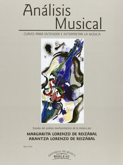 Libro Análisis Musical:claves Entender La Música: 'Este trabajo ha sido concebido en la confianza de resultar útil no só