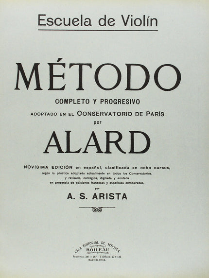 Libro Método Para Violín:curso Completo: .