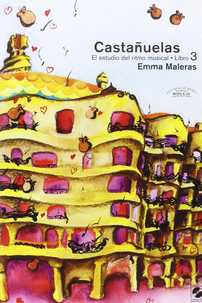 Libro Castañuelas 3- El Estudio Del Ritmo Musical (+cd): . La estructura de este tercer libro no está concebida como la 