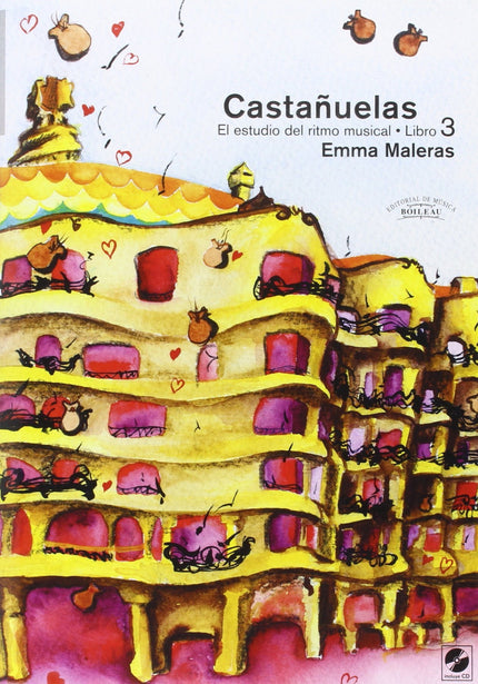 Libro Castañuelas 3- El Estudio Del Ritmo Musical (+cd): . La estructura de este tercer libro no está concebida como la 