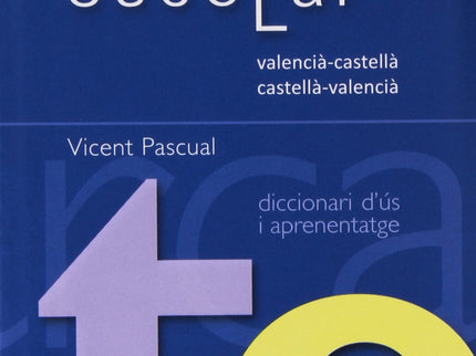 Libro Diccionari Escolar Tabarca. Valencia-castella.vv: .