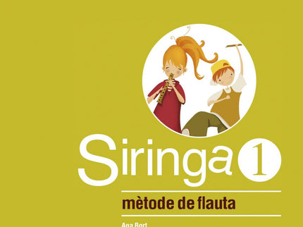 Libro Siringa 1 Música: Es treballa l'escala diat. nica de Do major incorporant les diferents notes de manera progessiva