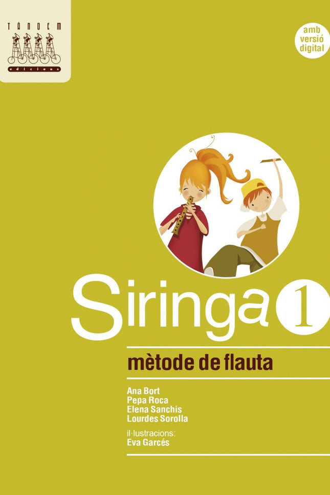 Libro Siringa 1 Música: Es treballa l'escala diat. nica de Do major incorporant les diferents notes de manera progessiva