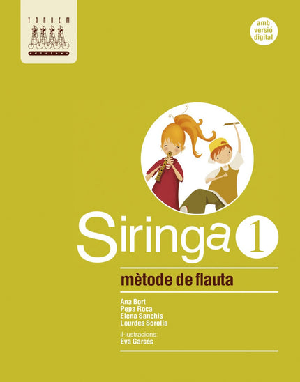 Libro Siringa 1 Música: Es treballa l'escala diat. nica de Do major incorporant les diferents notes de manera progessiva