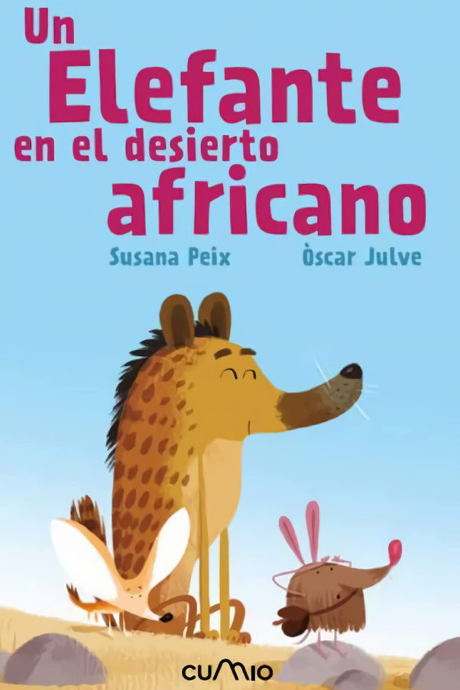 Un Elefante En El Desierto Africano