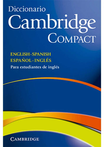 Libro Diccionario Compact Inglés/Español: A Spanish-English bilingual dictionary specifically written to meet the needs 