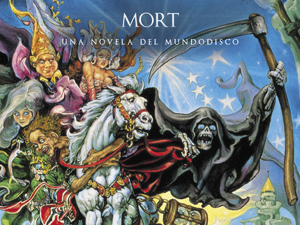 Libro Mort (mundodisco 4): En esta cuarta entrega de la hilarante saga del Mundodisco, Mortimer es un joven soñador y de