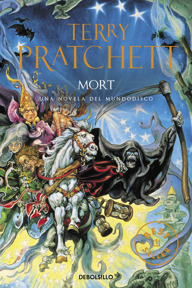 Libro Mort (mundodisco 4): En esta cuarta entrega de la hilarante saga del Mundodisco, Mortimer es un joven soñador y de