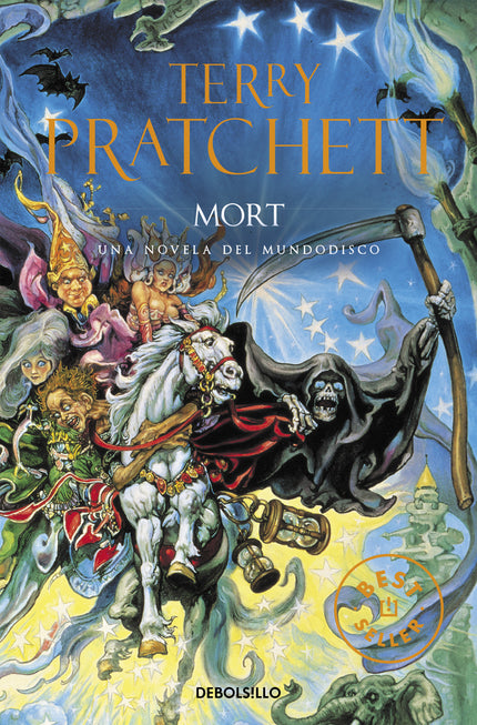 Libro Mort (mundodisco 4): En esta cuarta entrega de la hilarante saga del Mundodisco, Mortimer es un joven soñador y de