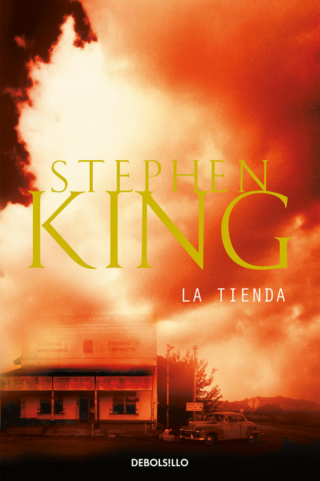 Libro La Tienda: Leland Gaunt abre una nueva tienda en Castle Rock llamada Cosas Necesarias. Todo el que entra en el est
