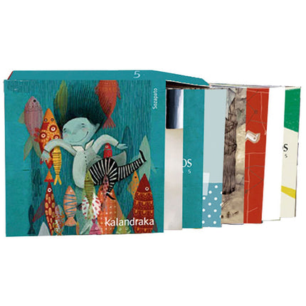 Libro Minilibros Imperdibles 5: KALANDRAKA presenta sus cuentos más conocidos, reunidos en una cajita llena de libros pequeños y sueños muy grandes.