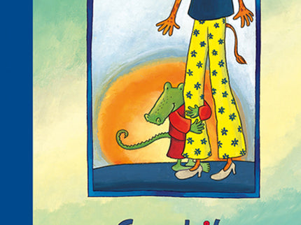 Libro Cocodrilo Se Enamora: Este título es el primero de una serie de álbumes protagonizados por Cocodrilo y Jirafa, dos