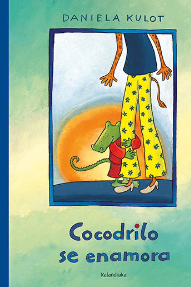 Libro Cocodrilo Se Enamora: Este título es el primero de una serie de álbumes protagonizados por Cocodrilo y Jirafa, dos