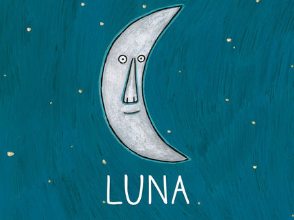 Libro Luna: La colección De la cuna a la luna está dirigida a niños y niñas de 0 a 3 años, para quienes se han diseñado 