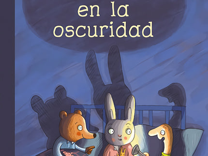 Libro Bromas En La Oscuridad: Tres pequeños amigos -un oso, una liebre y un gusano- celebran su primera noche juntos en 