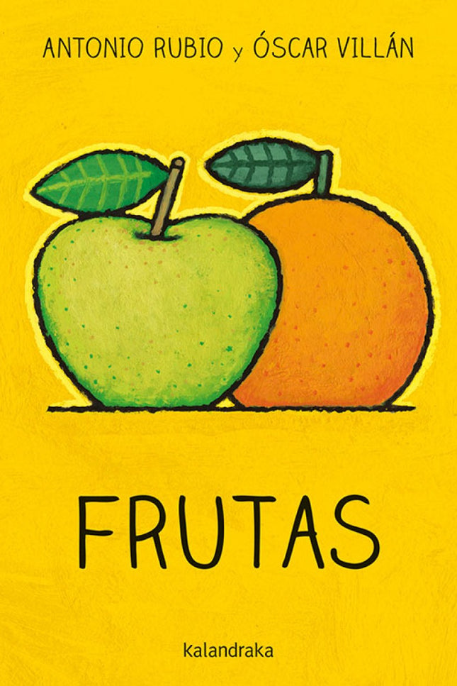Libro Frutas: «Animales» reúne una amistosa y heterogénea sucesión de fauna silvestre y salvaje. «Frutas» contiene una selección de sabrosos alimentos procedentes de sus respectivos árboles.