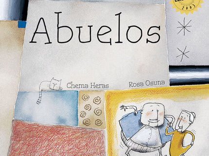 Libro Abuelos: La abuela se miró en el espejo: -?Soy fea como una gallina sin plumas?. -?¡No digas eso mujer! Eres tan b