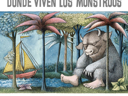 Libro Donde Viven Los Monstruos: El álbum ilustrado por excelencia, que fue llevado al cine, transporta al lector en un 
