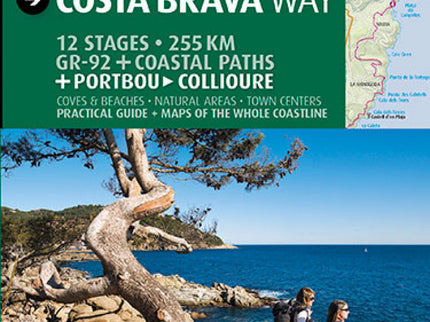 Libro The Costa Brava Way: Sergi Lara accompanies you through the most attractive landscapes of the Catalan coastline. G