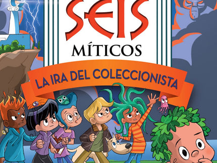 Libro La Ira Del Coleccionista: Seis niños descubren que tienen los mismos poderes que algunos personajes de la mitología, ya que son sus bis-bis-bis-bisnietos. Por eso, deben asistir a la escuela de la maga Circe, en la Isla de Eos.
