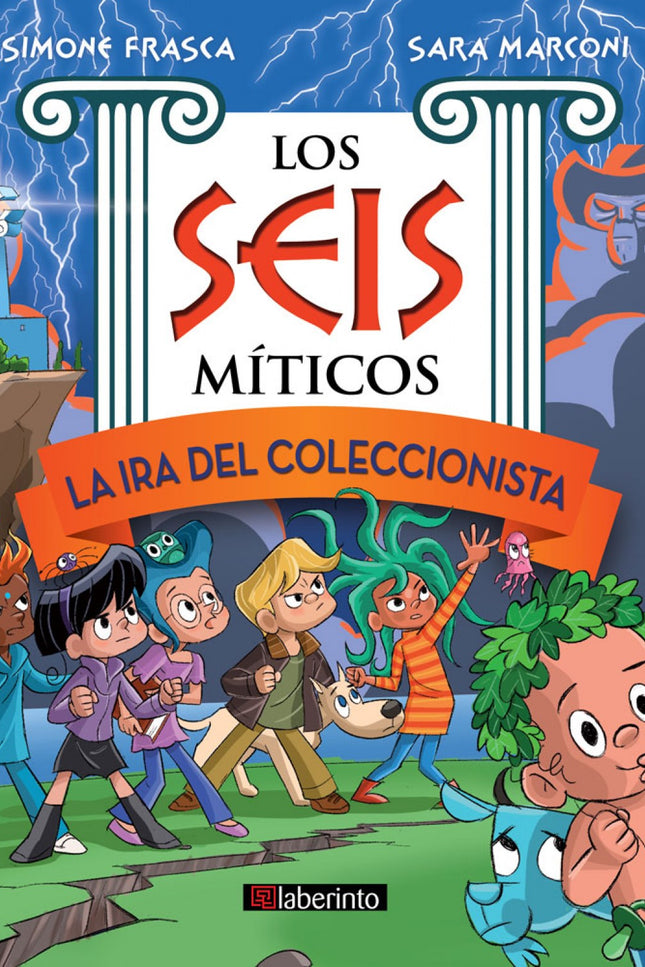 Libro La Ira Del Coleccionista: Seis niños descubren que tienen los mismos poderes que algunos personajes de la mitología, ya que son sus bis-bis-bis-bisnietos. Por eso, deben asistir a la escuela de la maga Circe, en la Isla de Eos.
