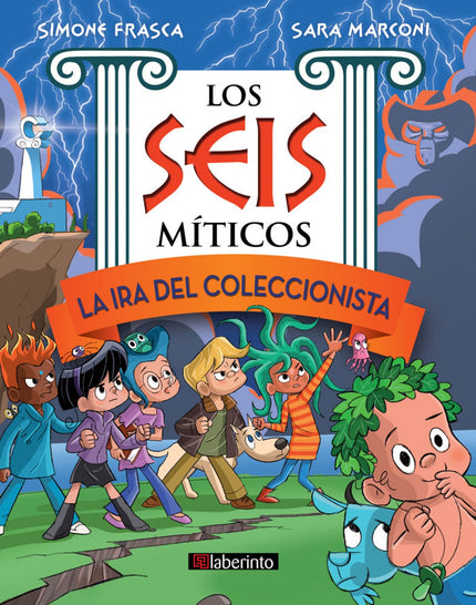 Libro La Ira Del Coleccionista: Seis niños descubren que tienen los mismos poderes que algunos personajes de la mitología, ya que son sus bis-bis-bis-bisnietos. Por eso, deben asistir a la escuela de la maga Circe, en la Isla de Eos.