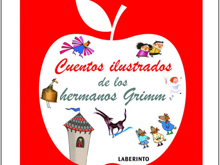 Libro Cuentos Ilustrados De Los Hermanos Grimm: Un nuevo volumen que recopila los cuentos tradicionales de los hermanos Grimm, reescritos por Roberto Piumini y Stefano Bordiglioni. Este volumen contiene 8 cuentos clásicos bellamente ilustrados: Blanca Nieve y Rosa Roja, Los músicos de Bremen, Hansel y Gretel, Rapunzel, Caperucita Roja, Los tres pelos de oro, Blancanieves, Los siete cabritillos y el lobo.
