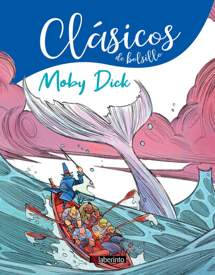 Libro Moby Dick: «Llamadme Ismael. Hace algunos años, no importa exactamente cuántos, con poco dinero en el bolsillo y nada que me interesara en tierra, pensé en hacerme a la mar y ver la parte acuática del mundo.