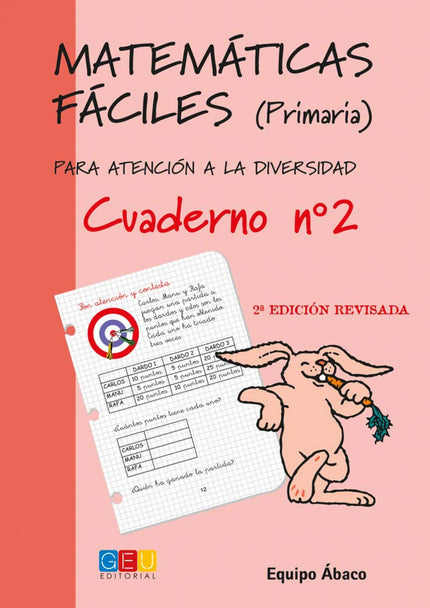 Libro Matemáticas Fáciles 2: Colección: Matemáticas Fáciles. Atención a la diversidad. Edad/Nivel: 1º Educación Primaria