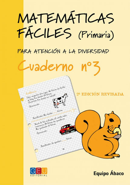 Libro Matemáticas Fáciles 3: Colección: Matemáticas Fáciles. Atención a la diversidad. Edad/Nivel: 1º Educación Primaria