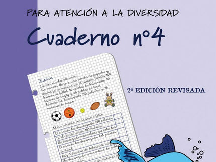 Libro Matemáticas Fáciles 4: Edad/Nivel: 2º Educación Primaria Este libro trabaja: Numeración hasta el 300, sumas con ll