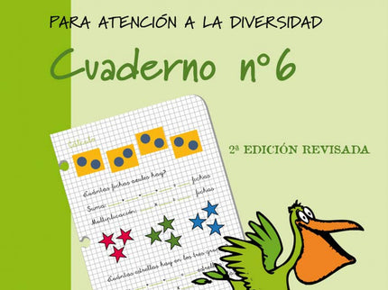 Libro Matemáticas Fáciles 6: Este libro trabaja: Numeración hasta el 1000, sumas- restas- inicio de la multiplicación, d