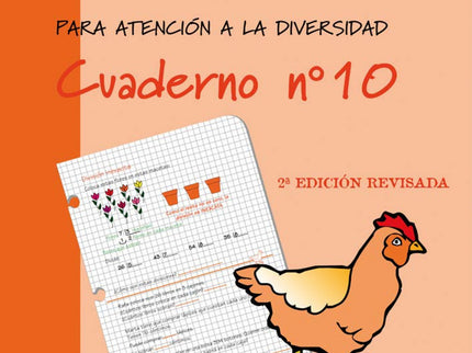 Libro Matemáticas Fáciles 10: Colección: Matemáticas Fáciles. Atención a la diversidad. Edad/Nivel: 4º Educación Primari