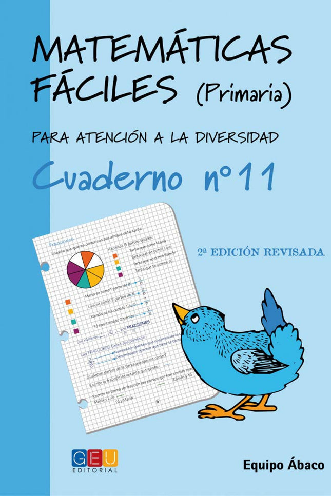 Libro Matemáticas Fáciles 11: Colección: Matemáticas Fáciles. Atención a la diversidad. Edad/Nivel: 4º Educación Primari