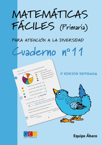 Libro Matemáticas Fáciles 11: Colección: Matemáticas Fáciles. Atención a la diversidad. Edad/Nivel: 4º Educación Primari