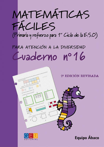 Libro Matemáticas Fáciles 16: .