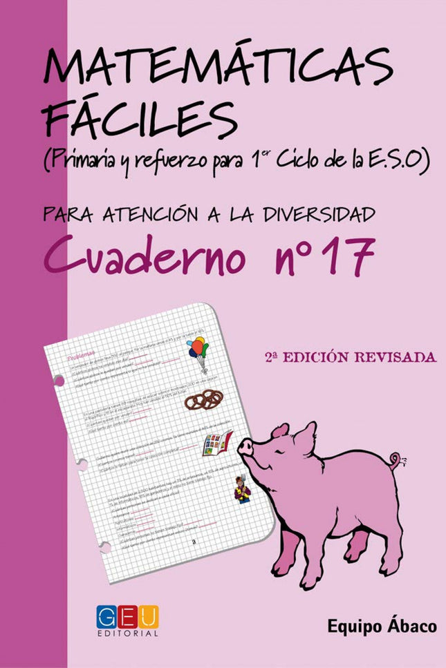 Libro Matemáticas Fáciles 17: .
