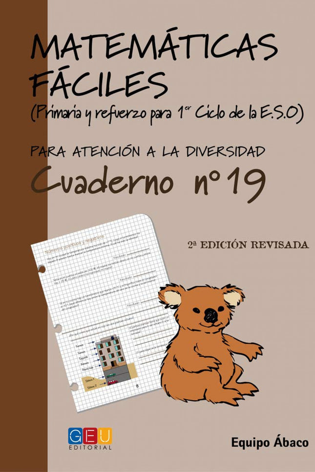 Portada del libro Matemáticas Fáciles 19