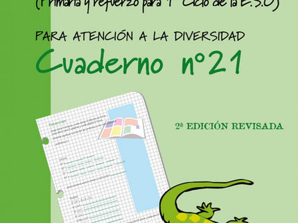 Libro Matemáticas Fáciles 21: .