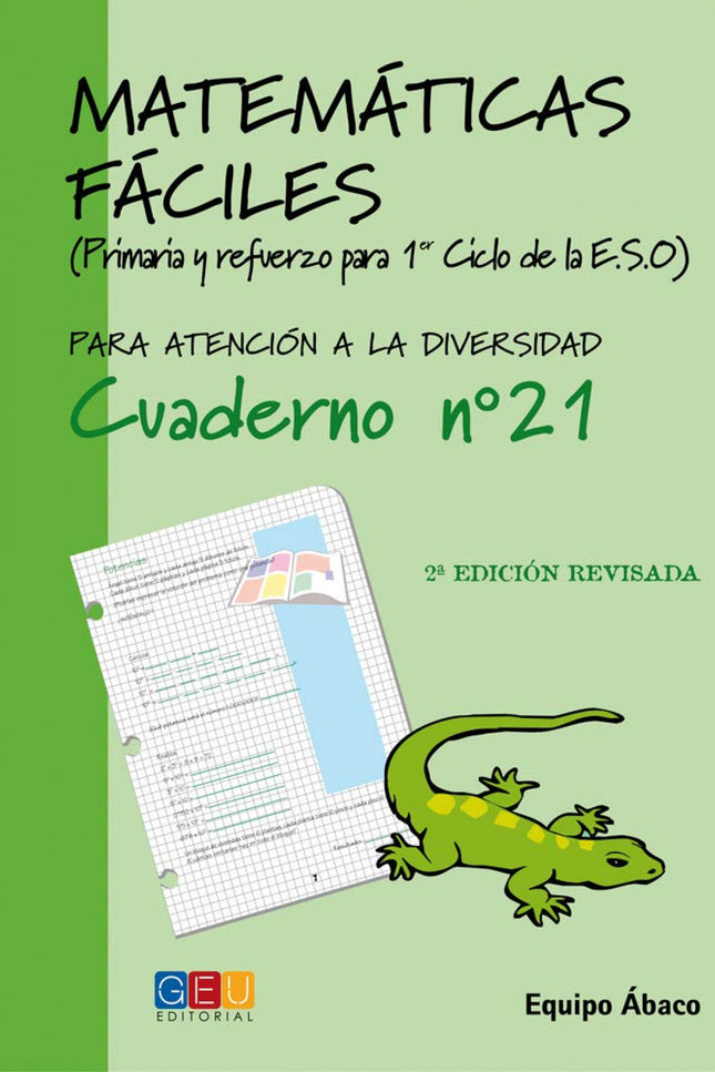 Libro Matemáticas Fáciles 21: .