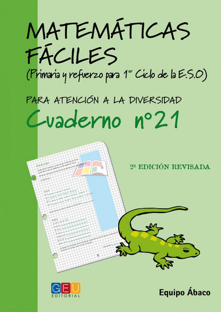 Libro Matemáticas Fáciles 21: .
