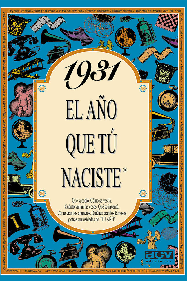 1931 El año que tu naciste - Rosa Collado Bascompte - TAPA BLANDA O BOLSILLO