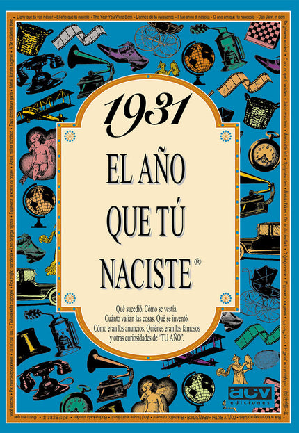 1931 El año que tu naciste - Rosa Collado Bascompte - TAPA BLANDA O BOLSILLO