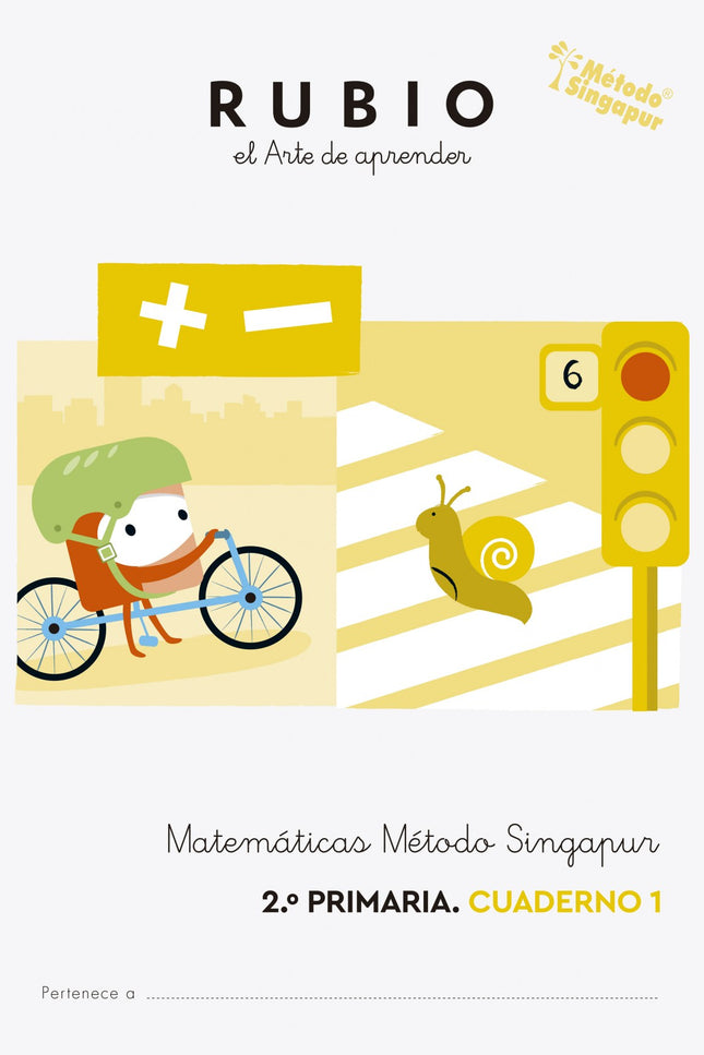 Libro Matemáticas 3 Cuadernos.método Singapur 2.º Primaria Rubio: Los cuadernos de Matemáticas Método Singapur« de RUBIO se basan en la metodología que el mismo país lleva desarrollando durante más de 30 años y los ha llevado a encabezar los resultados de las pruebas PISA o TIMSS. A través del desarrollo del pensamiento lógico-matemático, potencia la resolución de problemas de la vida diaria y fomenta una visión útil de las matemáticas.