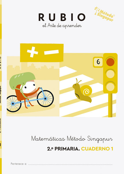 Libro Matemáticas 3 Cuadernos.método Singapur 2.º Primaria Rubio: Los cuadernos de Matemáticas Método Singapur« de RUBIO se basan en la metodología que el mismo país lleva desarrollando durante más de 30 años y los ha llevado a encabezar los resultados de las pruebas PISA o TIMSS. A través del desarrollo del pensamiento lógico-matemático, potencia la resolución de problemas de la vida diaria y fomenta una visión útil de las matemáticas.