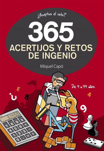 Libro 365 Acertijos Y Retos De Ingenio: ¿TE GUSTA PONER A PRUEBA TU CEREBRO?  ¿ERES UN AS DE LOS MISTERIOS DE LOGICA?  P