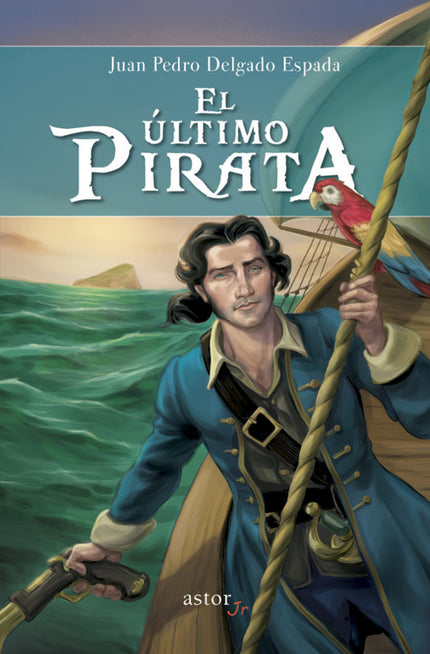 Libro El último Pirata: El joven Peter Scott está preso junto a otros treinta y tres hombres. Todos están acusados de ej